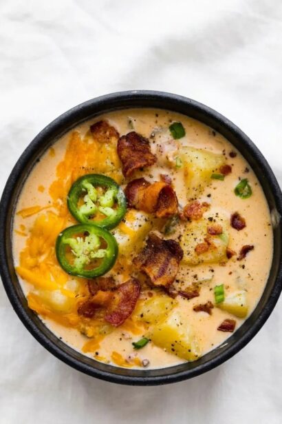 Jalapeno Popper Soup for Cozy Nights
