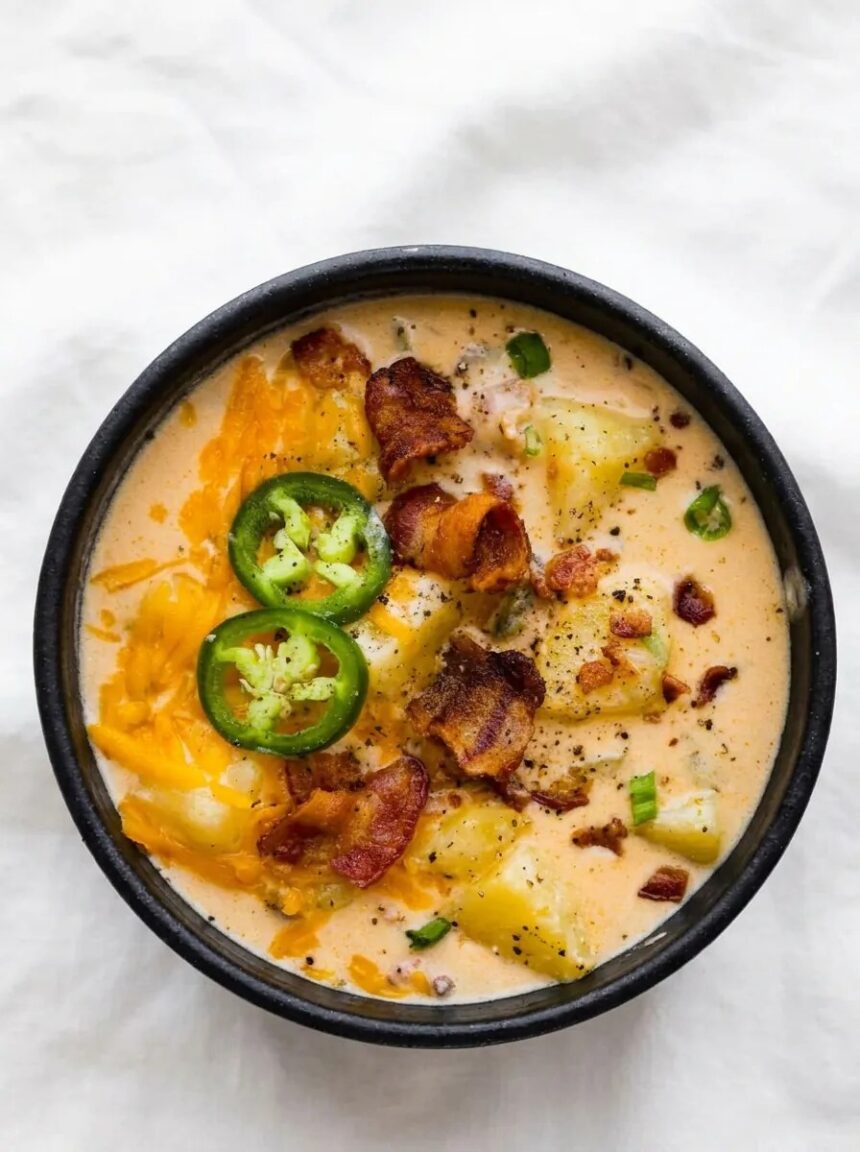 Jalapeno Popper Soup for Cozy Nights