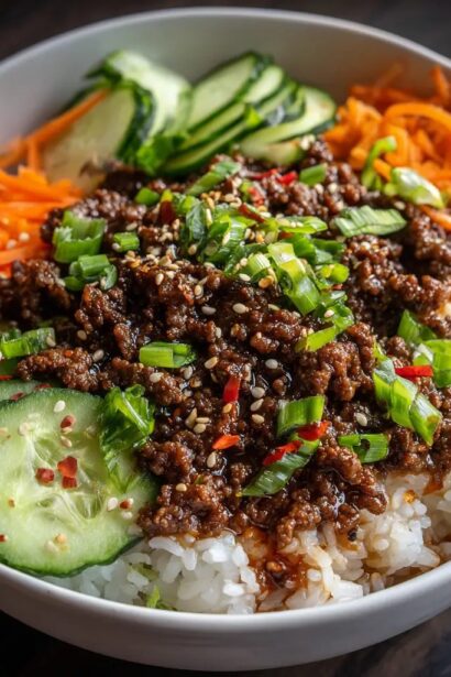Korean Beef Bowls