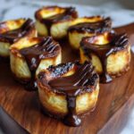 Mini Burnt Basque Cheesecakes