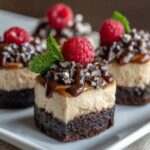 Peanut Butter Mousse Brownie Cups