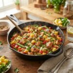 Pineapple Chicken and Rice – Sweet, Savory & Effortlessly Easy One-Pan Meal