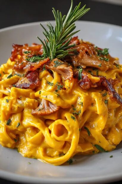 Pumpkin Alfredo Pasta