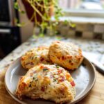 Savory Ham & Cheese Scones