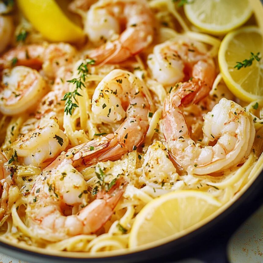 Shrimp Scampi with Pasta