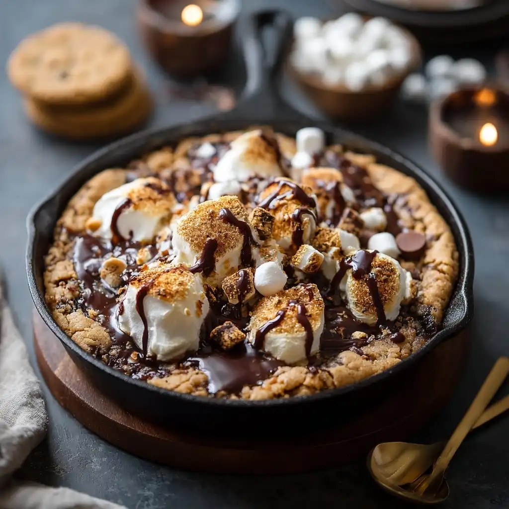 S’mores Cookie Skillet