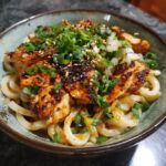 Spicy Chicken Udon Noodles