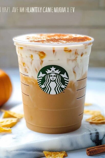 Starbucks Iced Pumpkin Cream Chai Latte Recipe
