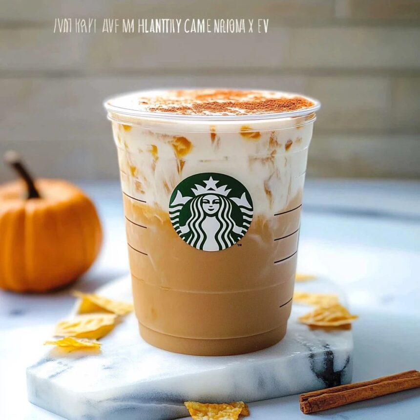 Starbucks Iced Pumpkin Cream Chai Latte Recipe