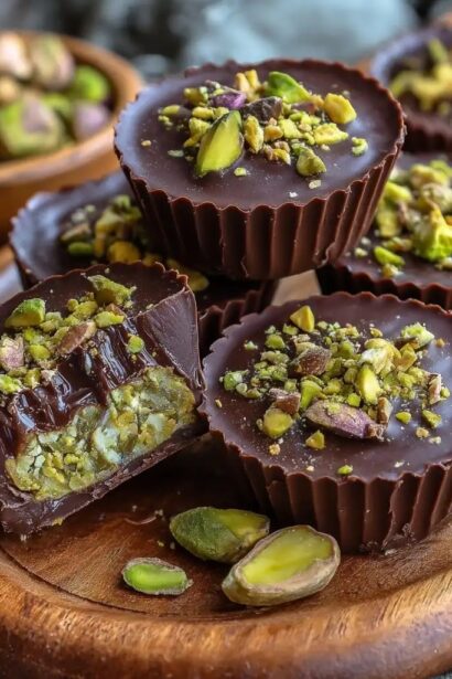 Viral Dubai Chocolate Pistachio Cups