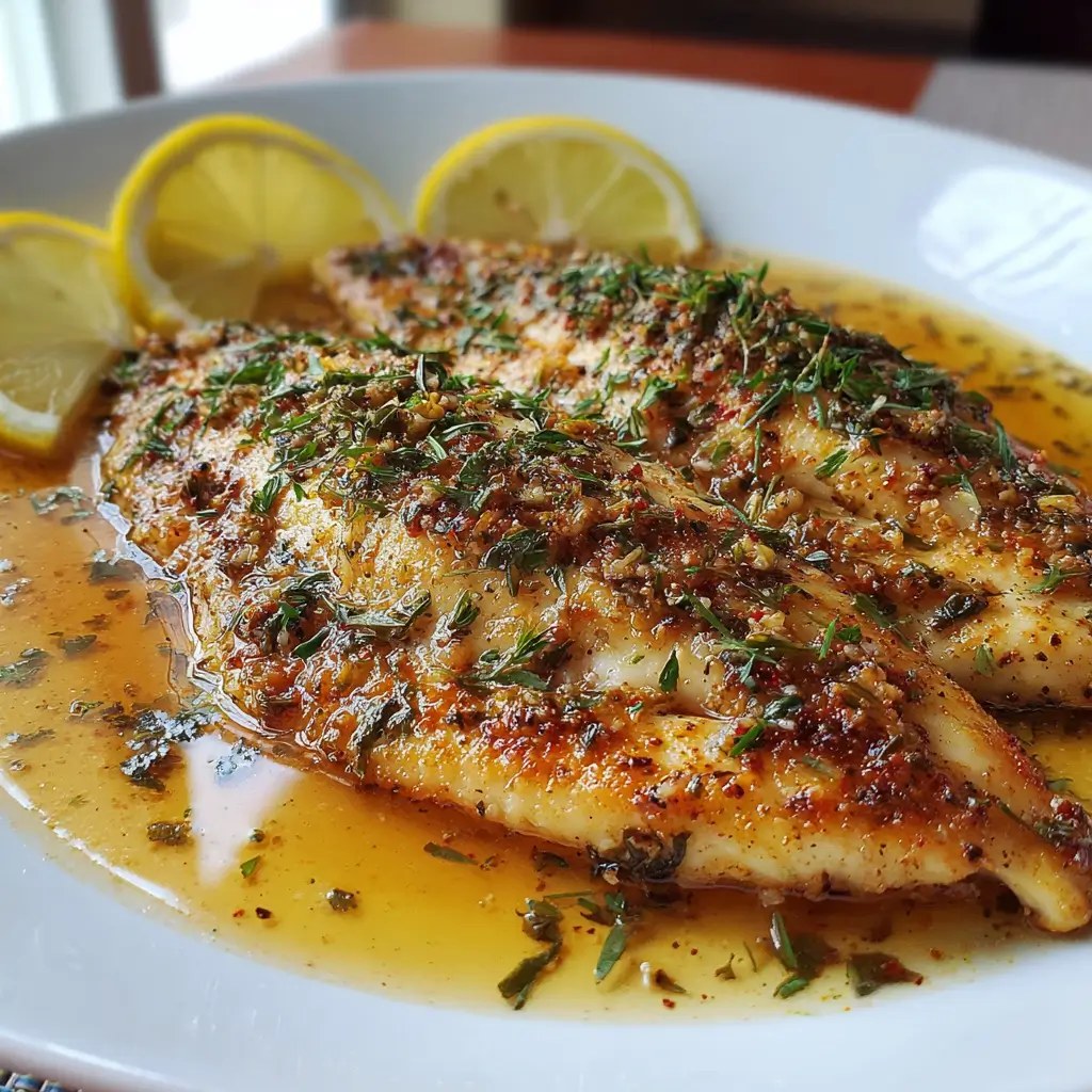 Zesty Lemon Garlic Tilapia