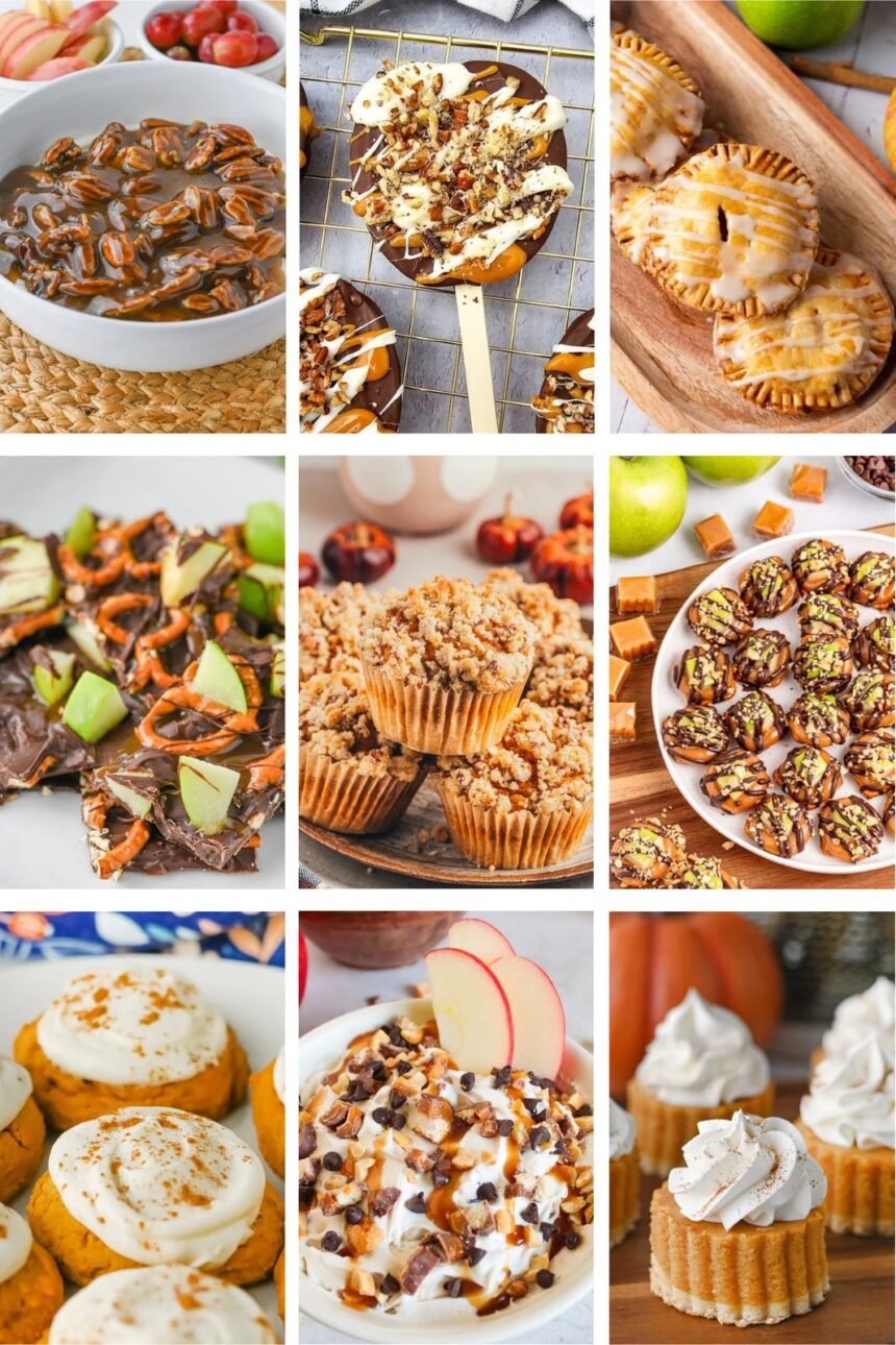 25+ Easy Fall Treat Recipes You'll Want to Make All Season | She's Not Cookin'