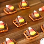 Candy Corn Pretzel Bites | She's Not Cookin'