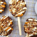 Chocolate Covered Caramel Apple Slices | She's Not Cookin'
