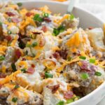 Loaded Baked Potato Salad | She's Not Cookin'