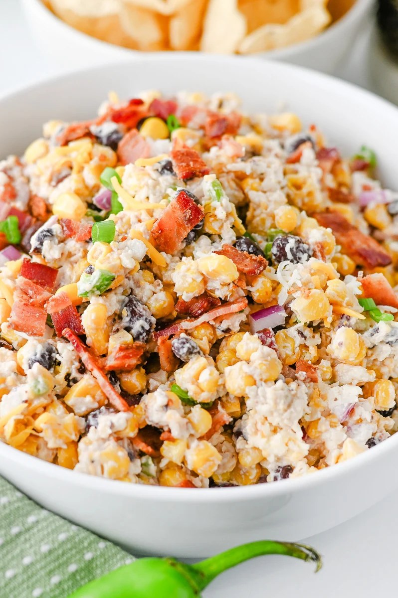 Loaded Cowboy Corn Dip | She's Not Cookin'